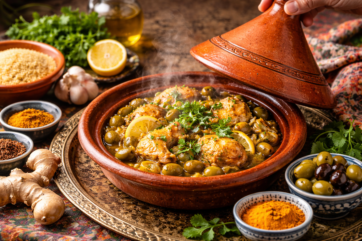 Wat is een tajine en hoe gebruik je die?