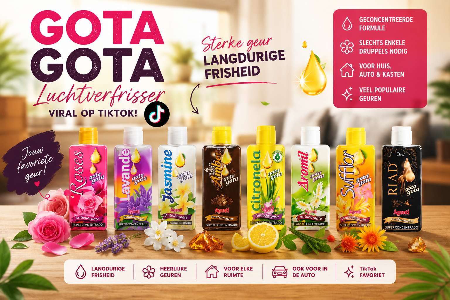 Gota-Gota luchtverfrissers