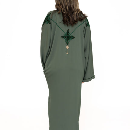 Dubai Abaya Grün