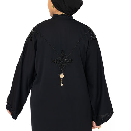 Dubai Abaya Zwart