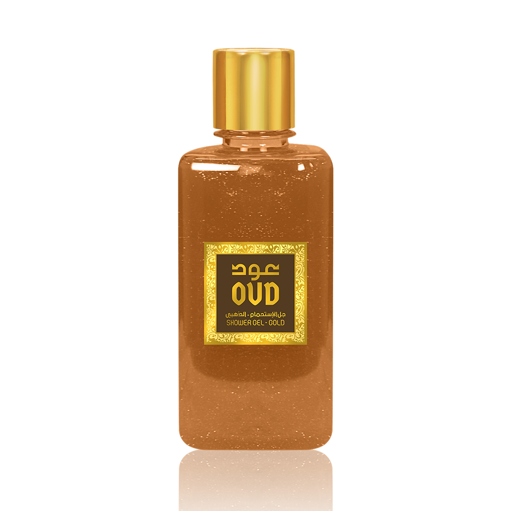 Gold Oud shower gel by Oud Luxury Collection