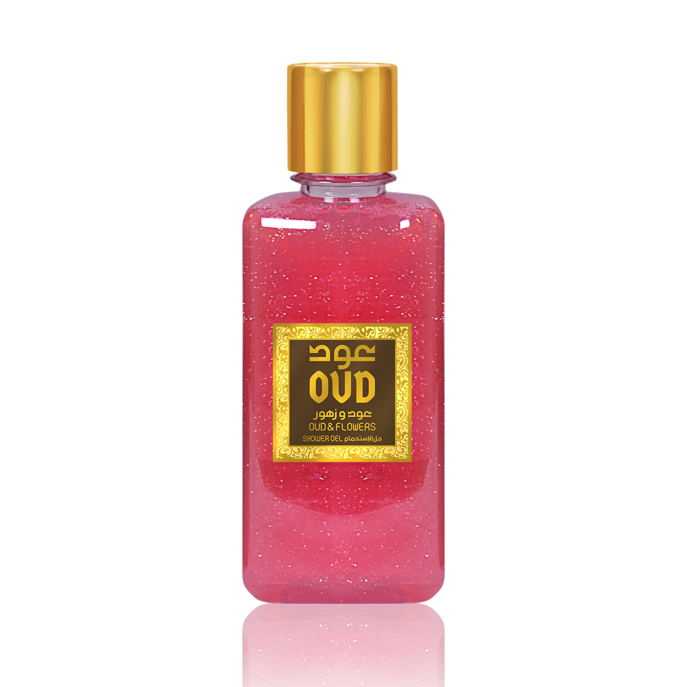 Oud & Flowers douchegel – met bergamot, fresia en oud, 300 ml