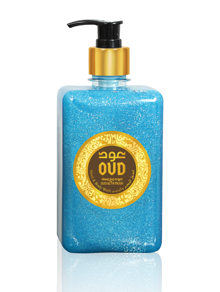 Oudh et Musc Gel Nettoyant Mains & Corps 500 ml