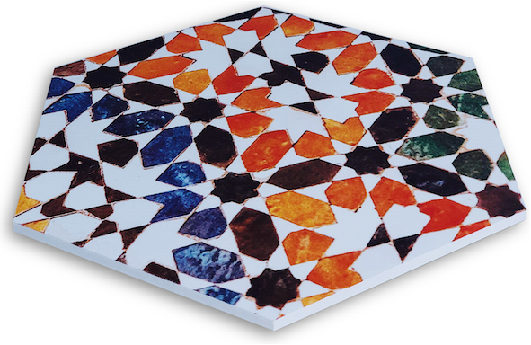 Mosaïque carreaux décoratifs en plastique RYAD