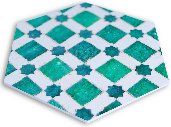 Mosaic Plastic Decorative Tiles IMLIL