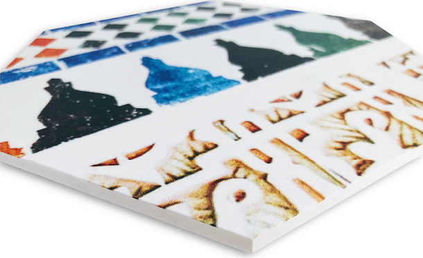FEZ Mosaic Decorative Plastic Tiles