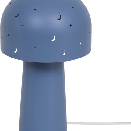 Atmosphera Kids Sternenpilz-Tischleuchte - Ø16xH27cm - Blau