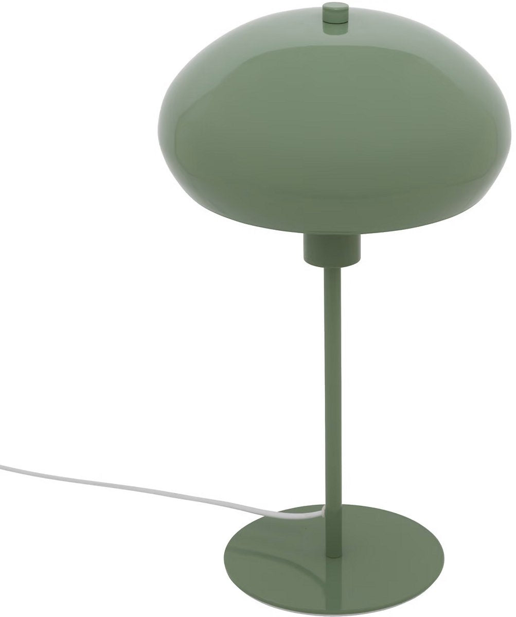 Atmosphera Lampe de table champignon Savio - Ø22xH38cm - Vert