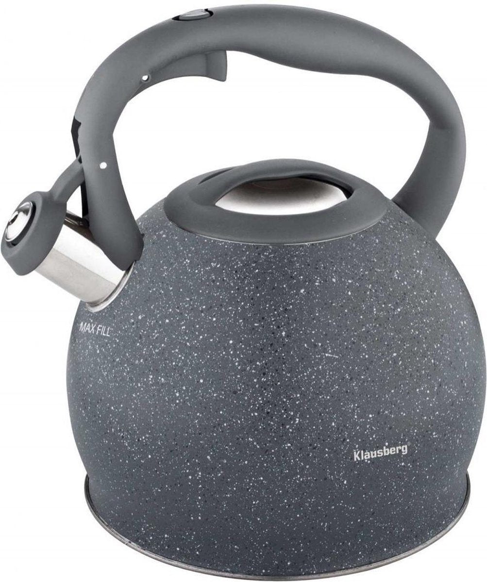 Klausberg KB-7321 whistling kettle - 2L - stainless steel - all heat sources