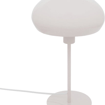 Atmosphera Savio Pilz-Tischleuchte - Ø22xH38cm - Weiß