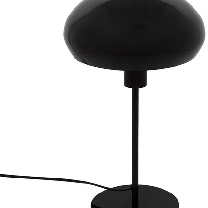 Atmosphera Savio Pilz Tischleuchte - Ø22xH38cm - Schwarz