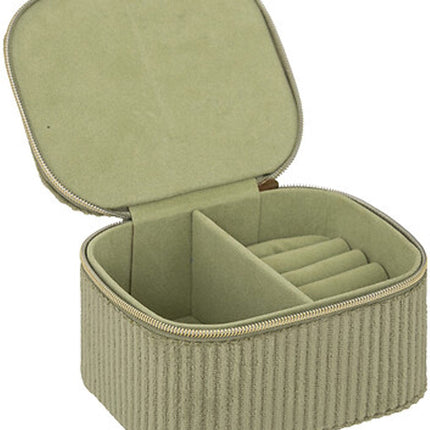 Atmosphera Klein groen sieraden etui