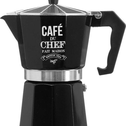 Italienische Kaffeemaschine Espressokocher 6 Tassen