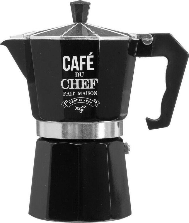 Italienische Kaffeemaschine Espressokocher 6 Tassen