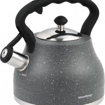 Klausberg 7449 - fluitketel - 2,7L - rvs - alle warmtebronnen