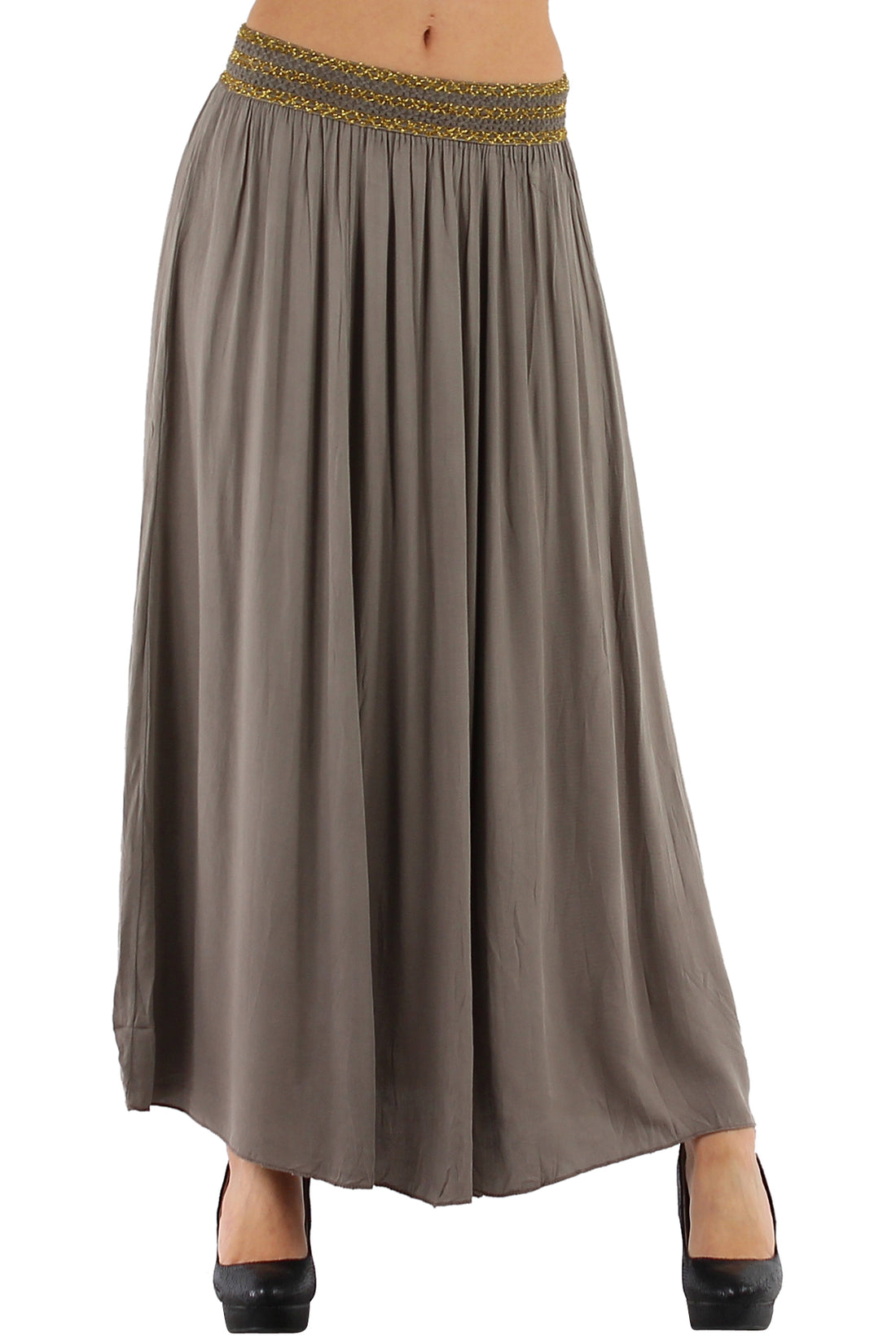 Taupe skirt