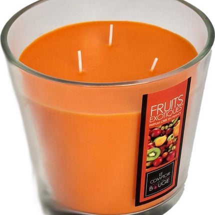 Senseszz Lifestyle Duftkerze Fruits Exotiques - 500 Gramm - Im Glas - H12cm Dia13cm