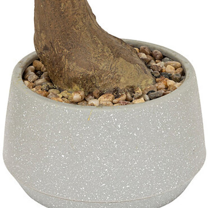 Atmosphera bonsai boom - in keramische pot - 45 cm - kunstplant - groen - Nepplanten - Sierplanten - Japanse stijl