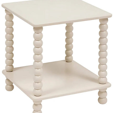 Atmosphera Chamlo Couchtisch - 40x40x45cm - Beige