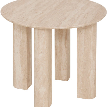 Atmosphera Anaya Bijzettafel - Ø44xH51cm - Beige