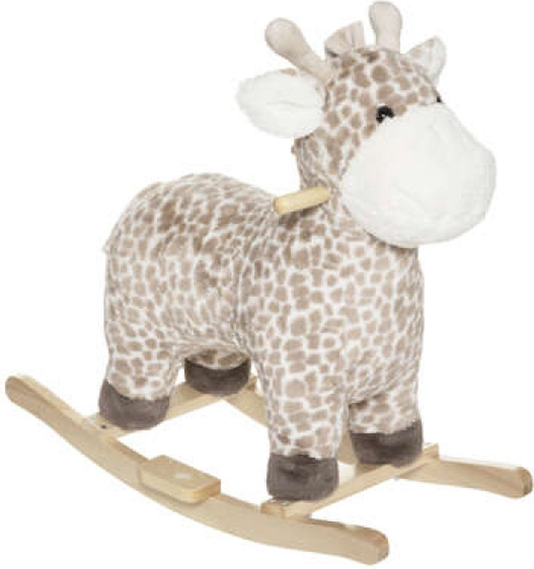 cheval à bascule girafe, multicolore