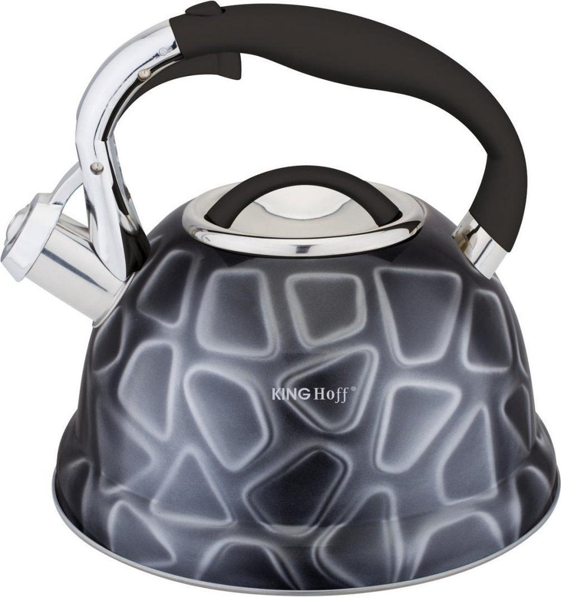 Kinghoff 1064 whistling kettle - 2.7L - Stainless steel - all heat sources