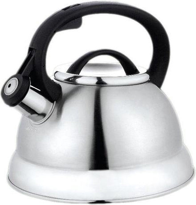 Kinghoff 3774 - Fluitketel - 2.2 liter - RVS - met fluit