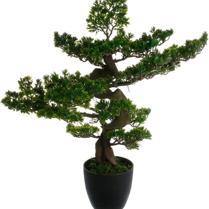 Atmosphera Kunstplant Bonsai met pot - H80 cm - Plant