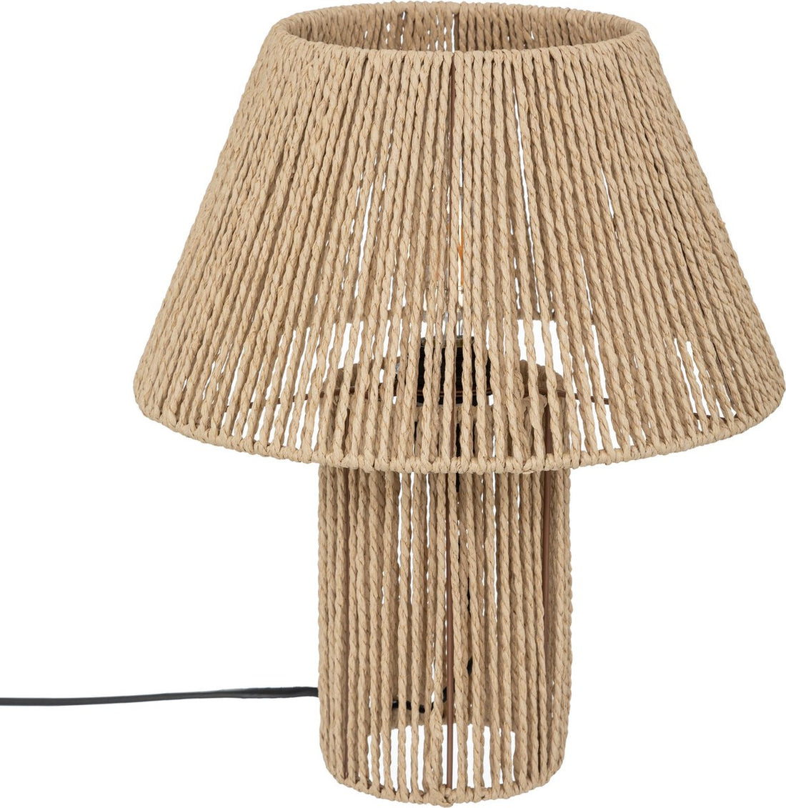 Lampe de table Atmosphera Adria D32 x 38 cm - Beige - E27