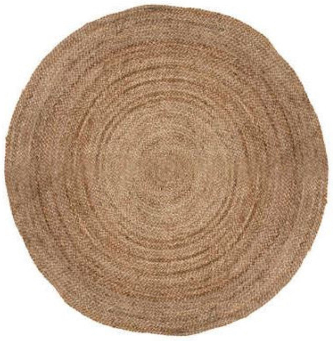 Rond jute vloerkleed Ø 120 cm – natuurlijk vloerkleed voor een boho interieur