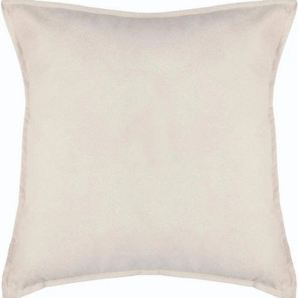 Atmosphera Bank-/Zierkissen Wohnzimmer Sophia - 55 x 55 cm - Elfenbeinweiß - Polyester - mit Reißverschluss