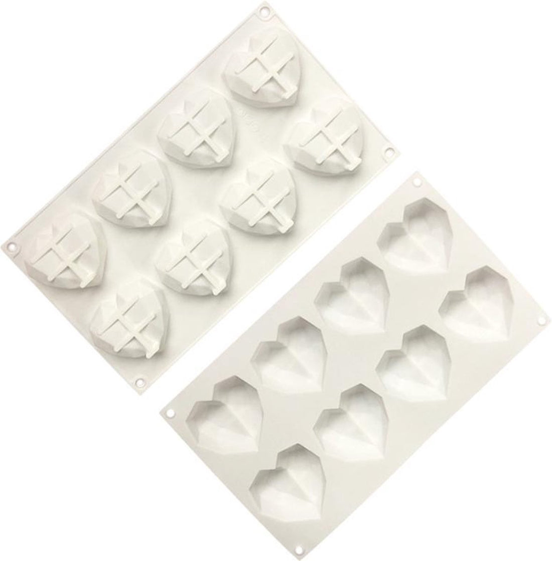 Silicone 3D heart mold