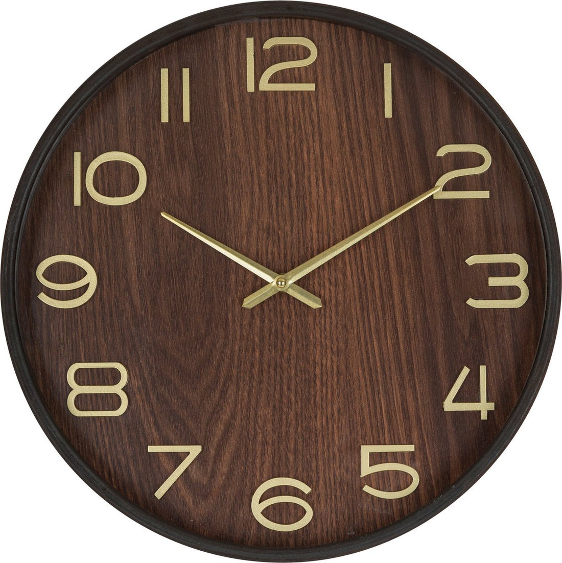 Atmosphera Ivana Clock Ø38x5cm - Brown