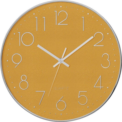 Atmosphera Stille wandklok voor de slaapkamer, klok met stil mechanisme, Ø 30 cm