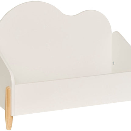 Atmosphera Kids Aufbewahrungstruhe Wolken - 61x29x44cm - Weiß