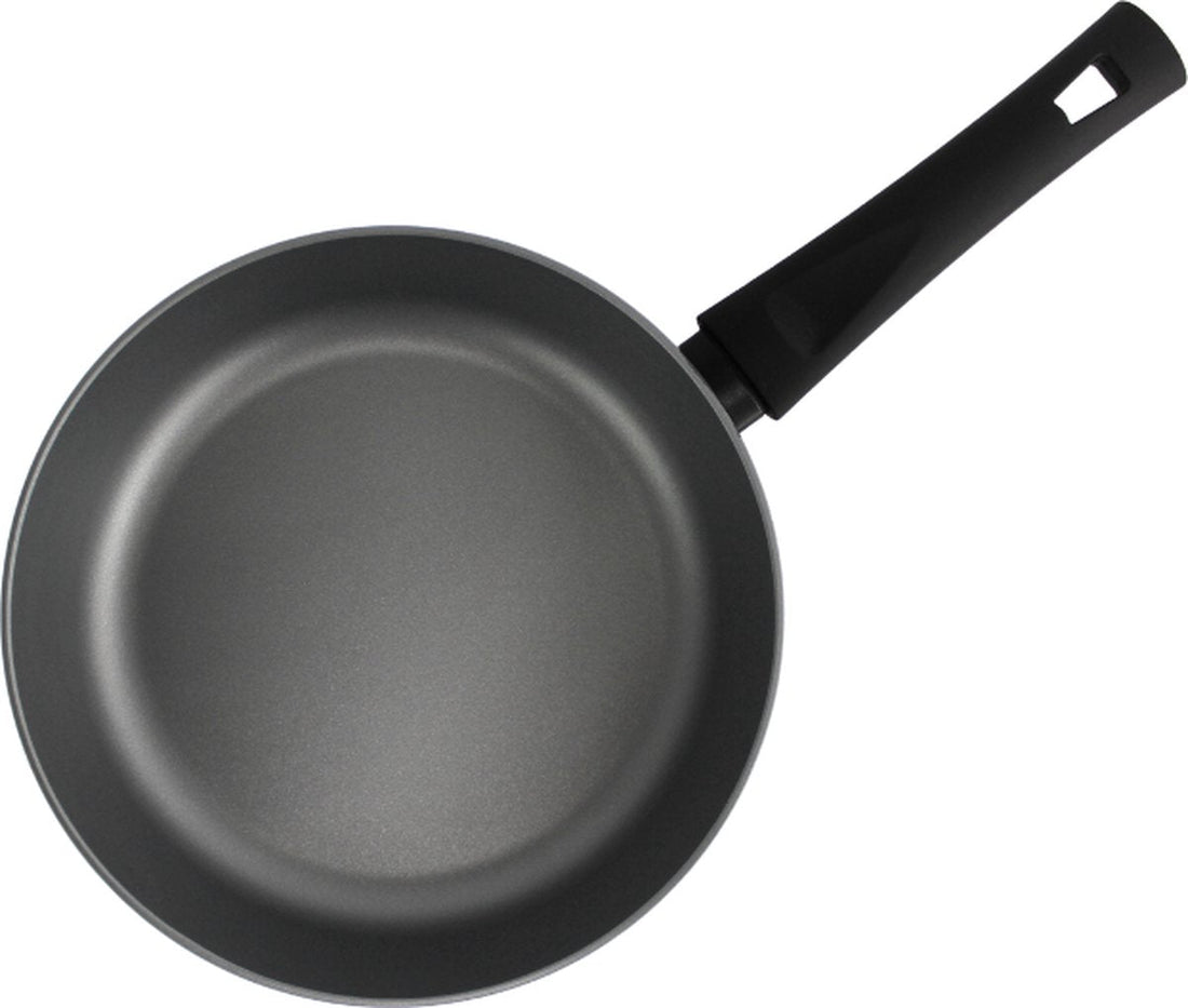 Poêle traditionnelle Brizoll Graphite - 28 cm - Aluminium - Revêtement antiadhésif - Compatible avec toutes les sources de chaleur