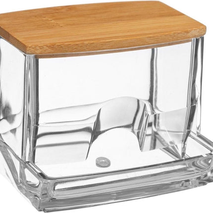 5Five Wattestäbchenhalter Bambusdeckel - Selena