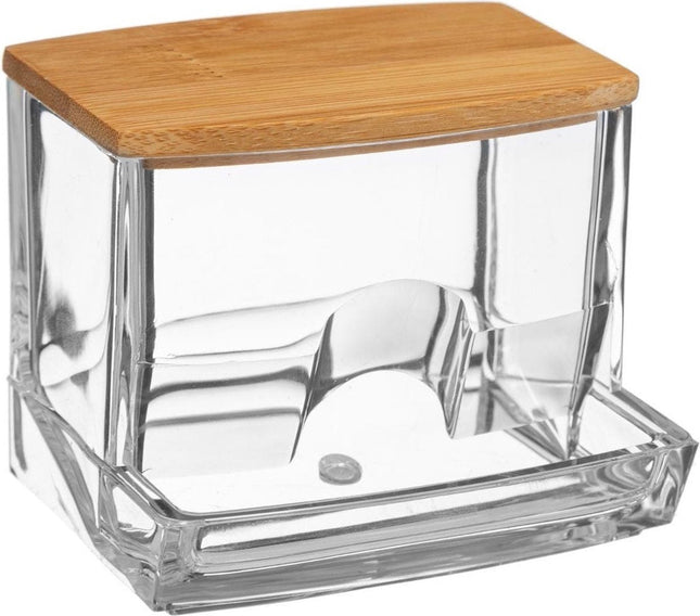 5Five Wattestäbchenhalter Bambusdeckel - Selena