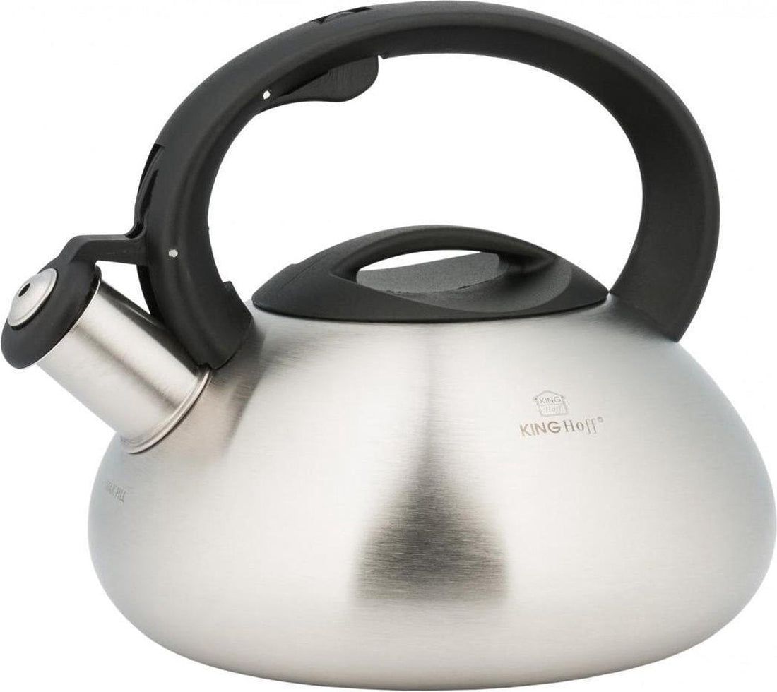 Kinghoff 3260 whistling kettle - 2.2L - Stainless steel - all heat sources