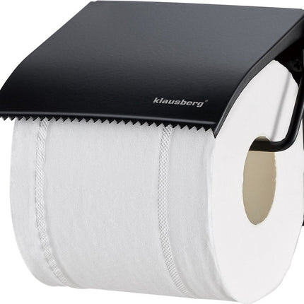 Klausberg 7713 - Toilettenpapierhalter - schwarz