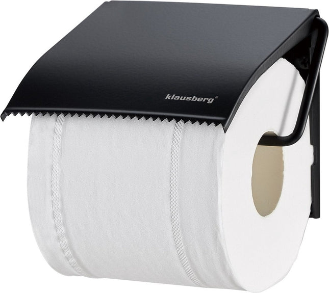 Klausberg 7713 - Toilettenpapierhalter - schwarz