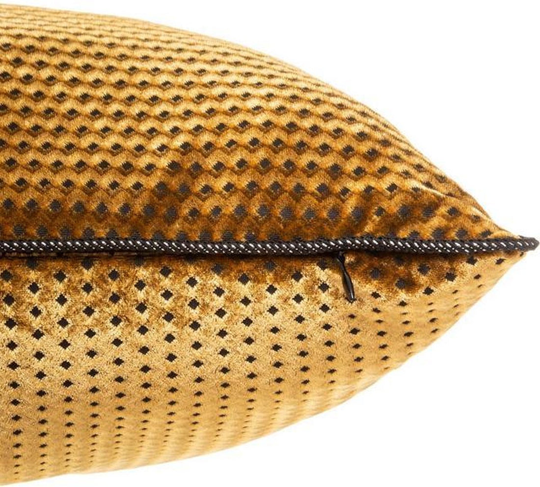 Coussin doré texture fluide 30 x 50 cm | coussin décoratif doré