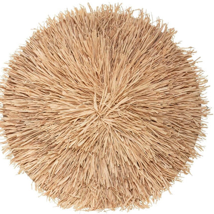 Wanddekoration Raffia Durchmesser 64 cm | Boho Wanddekoration