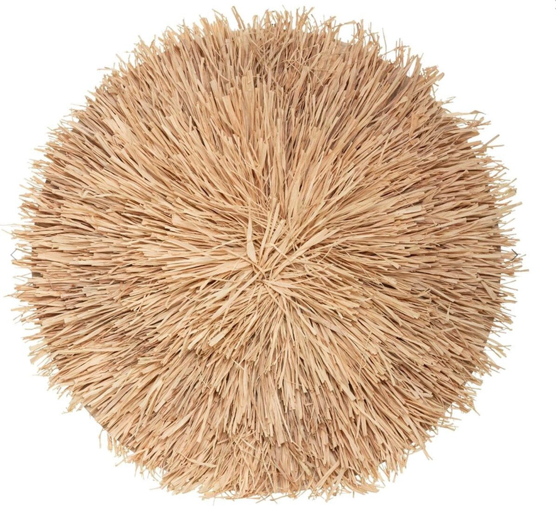 Décoration murale Raffia diamètre 64 cm | Décoration murale bohème
