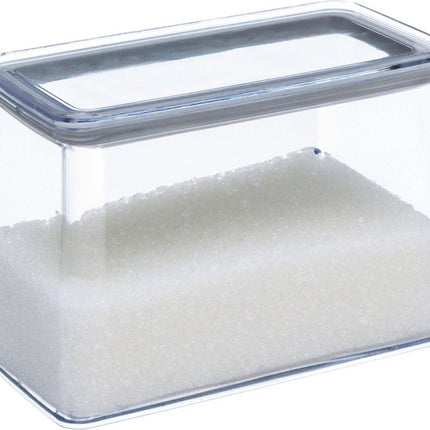 5Five Vorratsdose – Küche/Lebensmittel – Kunststoff – 2000 ml – luftdichter Deckel – transparent – 20 x 10 x 14 cm