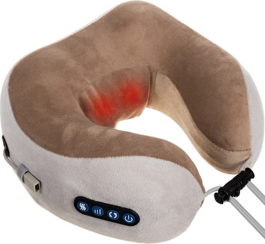 Coussin de massage chauffant pour la nuque - Confort et détente pour le cou et les épaules