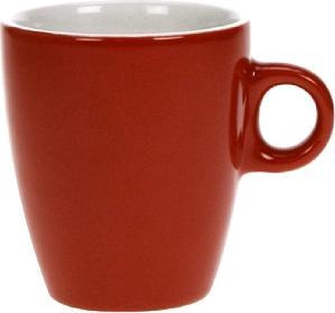Cosy & Trendy Vicky Becher - 19 cl - Ø 7 cm x 8,5 cm - Rot - 6er-Set