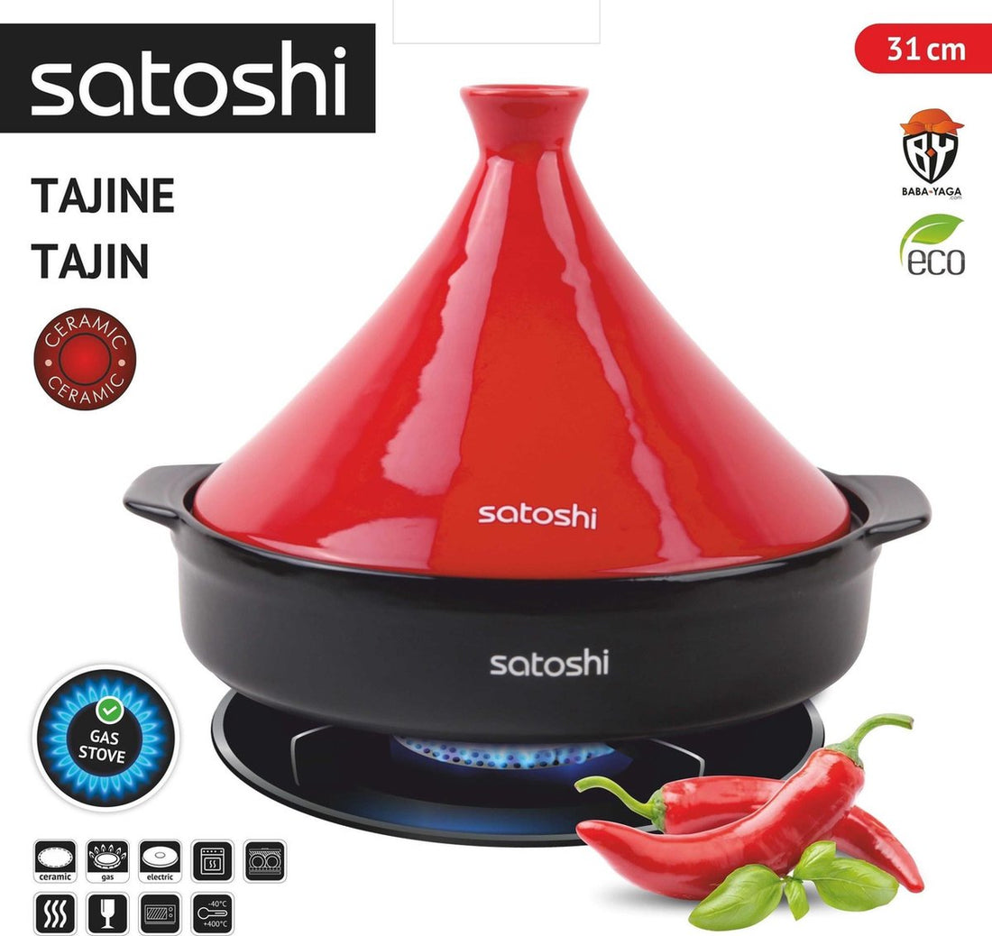 Satoshi tagine - 31 cm - earthenware