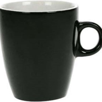 Cosy & Trendy Vicky Beker - 19 cl - Ø 7 cm x 8.5 cm - Zwart - Set-6