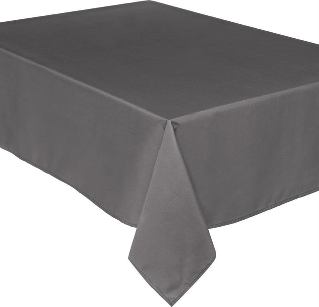 Atmosphera Tischdecke - 240 x 140 cm - grau - Esstisch Tischdecken - Polyester